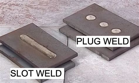 slot welding symbol